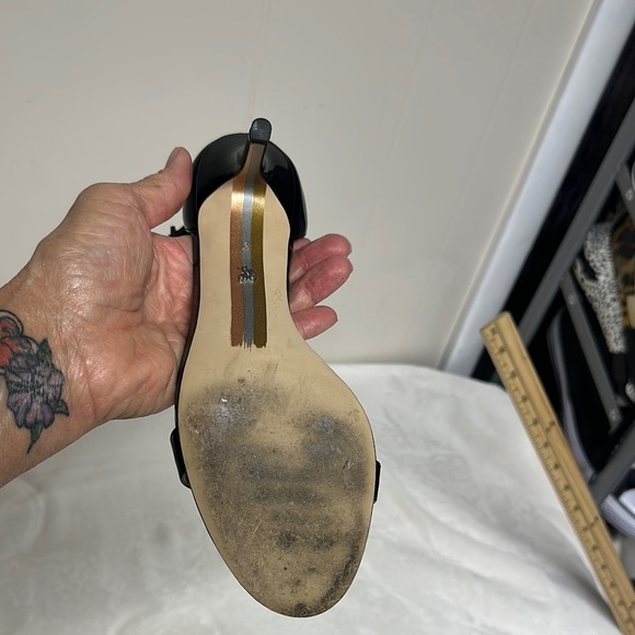 Sam Edelman Black Heels with Ankle Straps - Picture 6 of 14